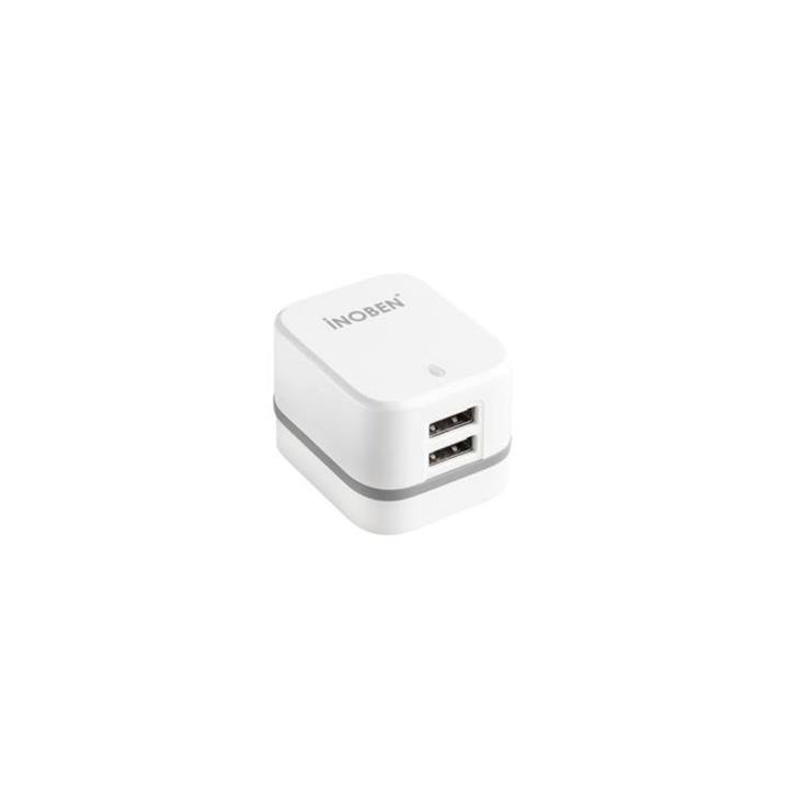 شارژر دیواری آینوبن مدل inoben W-34 white